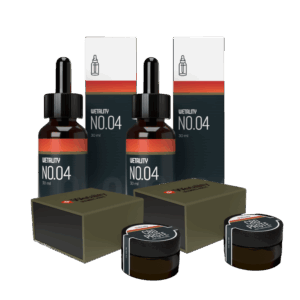 All in pakke - 2 30 ml. 04 og 2 paste i krukke.