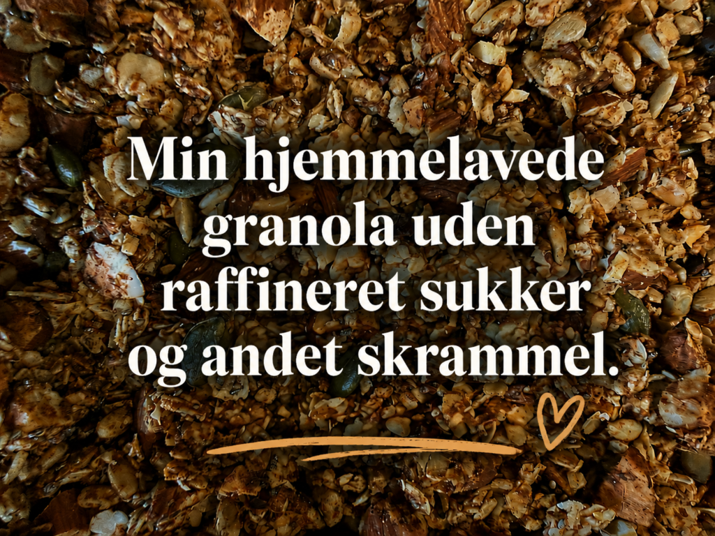 hjemmelavet granola