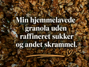 hjemmelavet granola